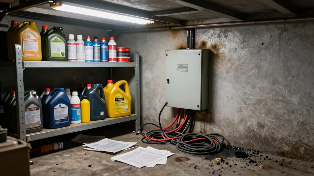 garage fire hazard prevention