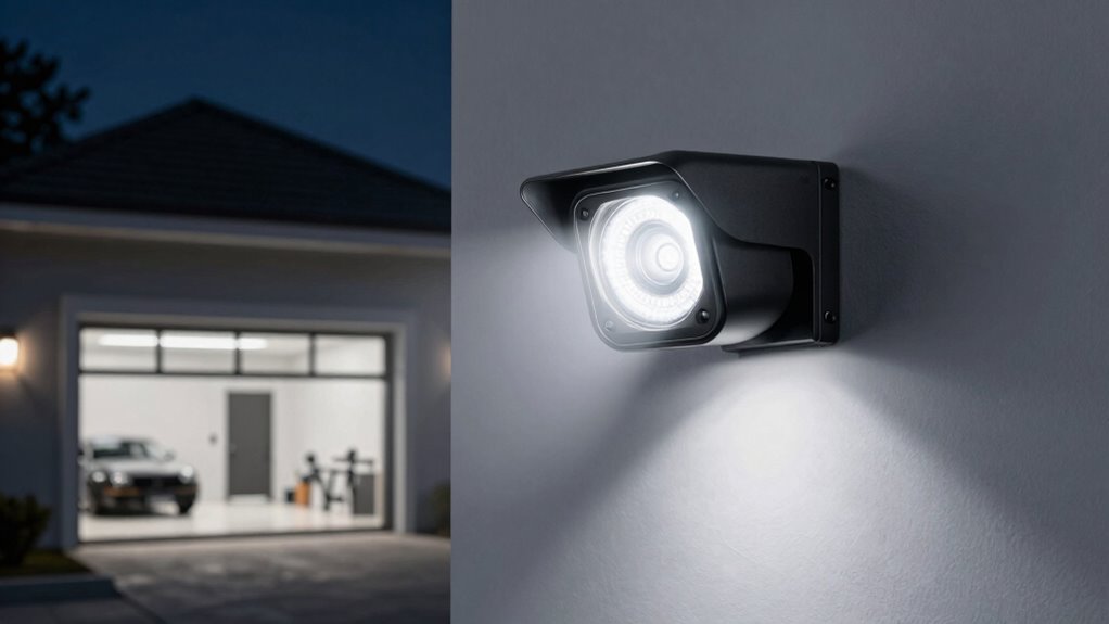 garage floodlight camera features