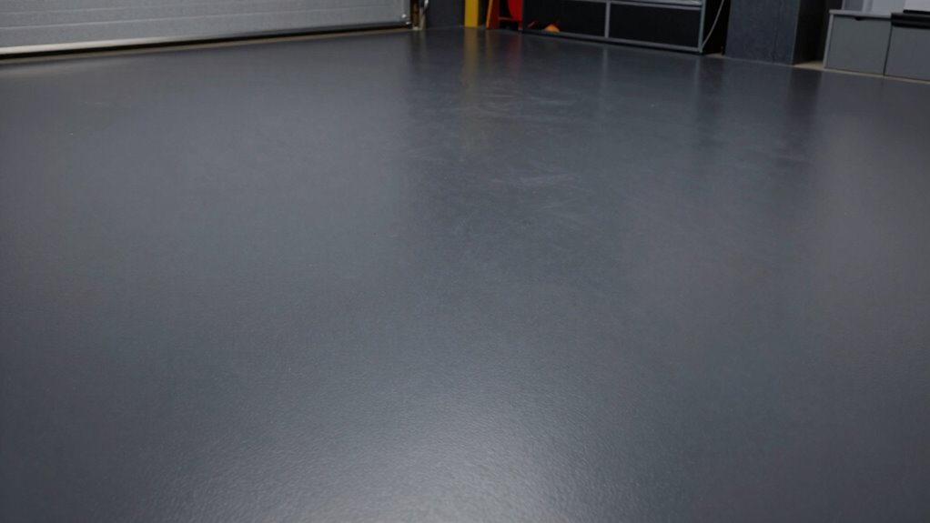 garage floor dirt concealment factors