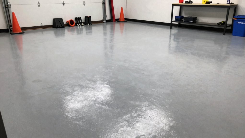 garage floor safety routine