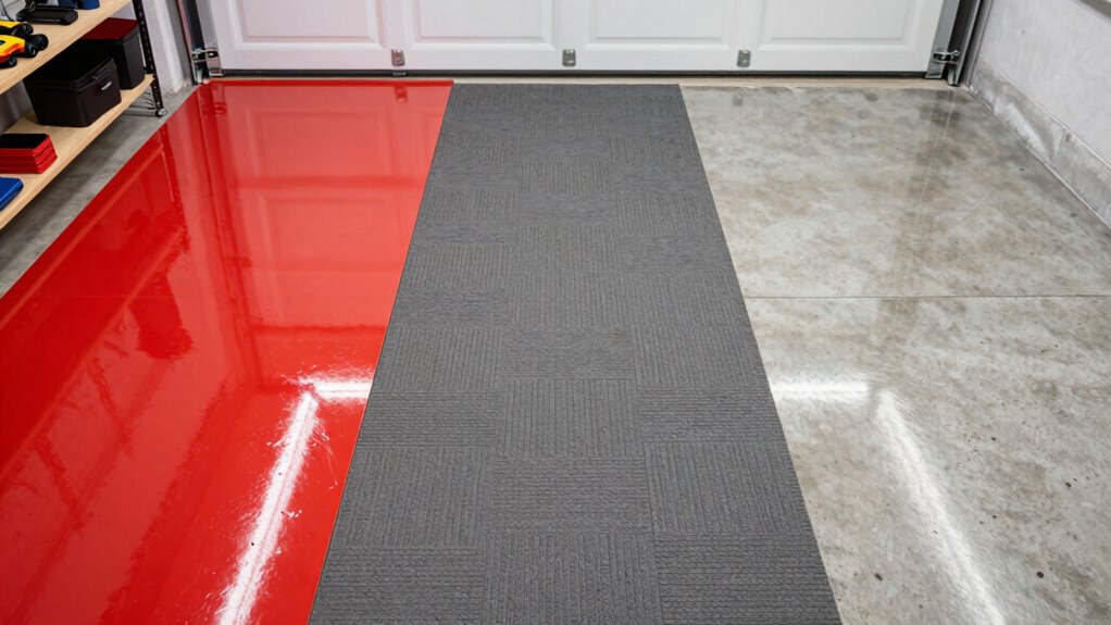 garage flooring consideration factors