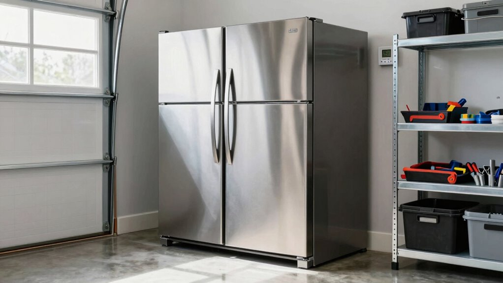 garage fridge maintenance tips