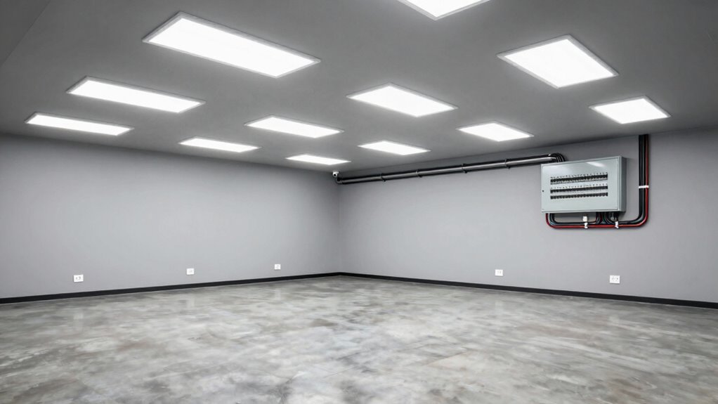 garage gym electrical planning