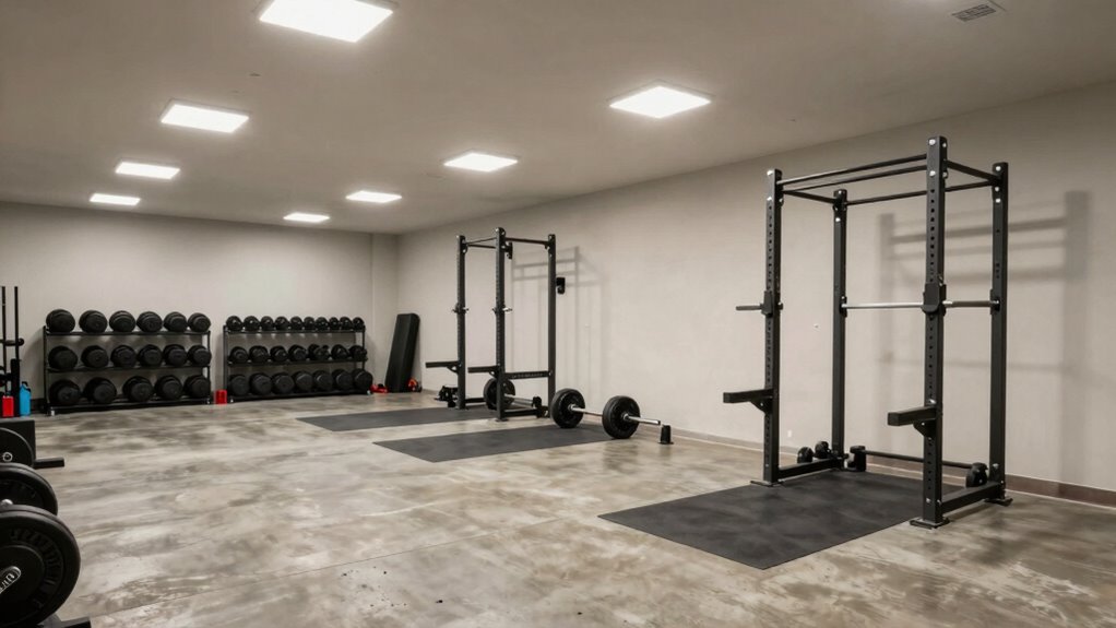 garage gym lighting troubleshooting