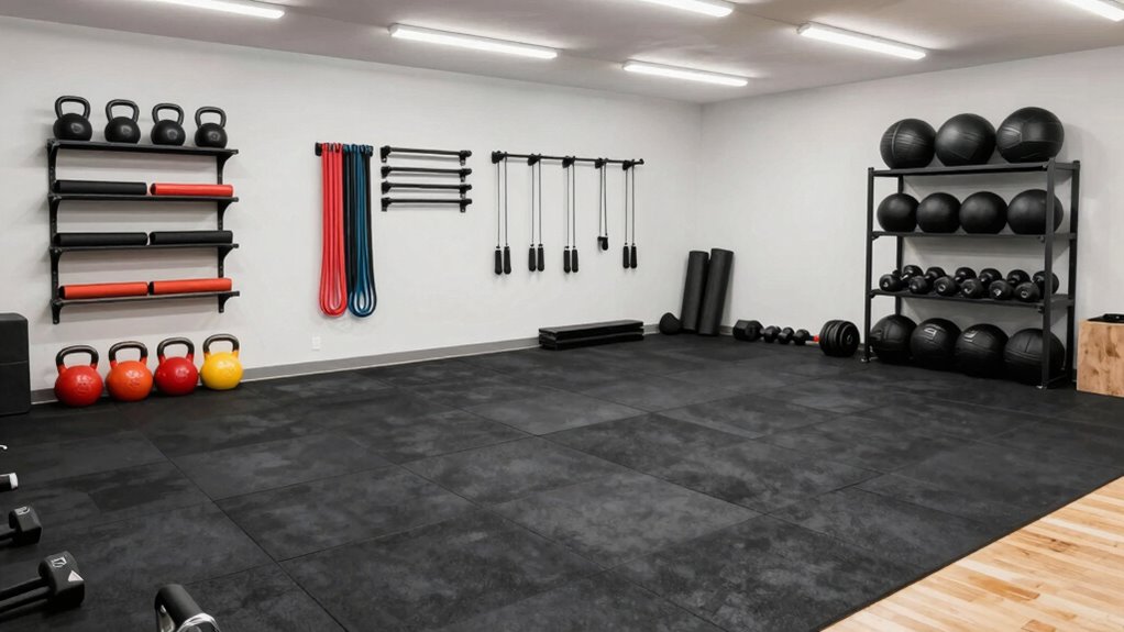 garage gym organization tips