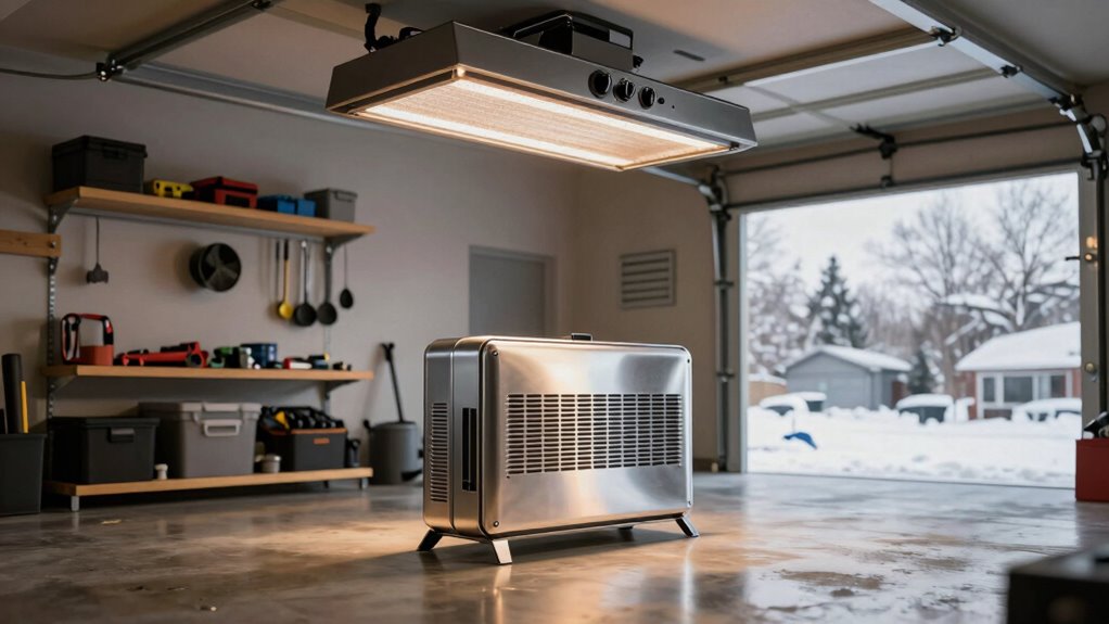 garage heater sizing guide
