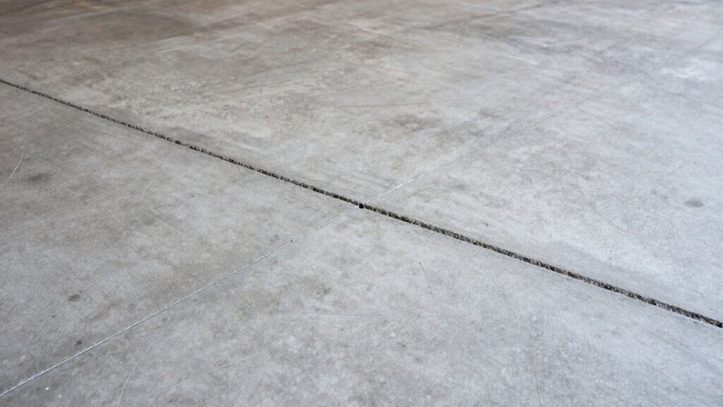 garage joint deterioration signs