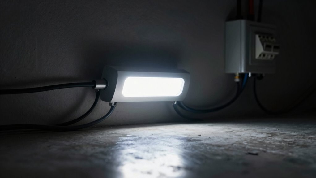 garage light flicker causes