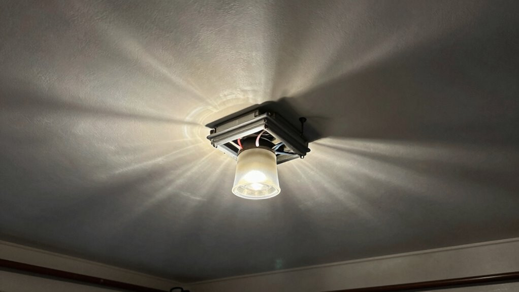 garage lighting flicker causes