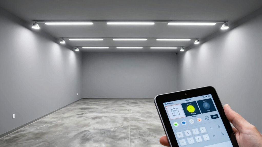 garage lighting lumen considerations