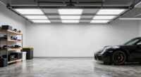 garage lighting lumen requirements