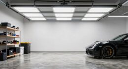 garage lighting lumen requirements