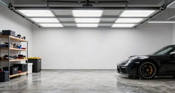 garage lighting lumen requirements