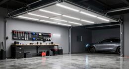 garage lighting lumen requirements