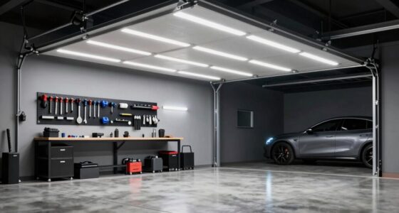 garage lighting lumen requirements