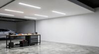 garage lighting lumen requirements