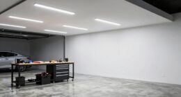 garage lighting lumen requirements