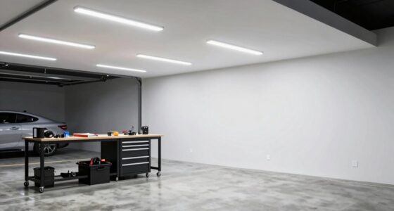 garage lighting lumen requirements