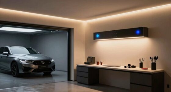 garage lighting scene options