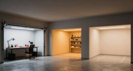 garage lighting scene settings