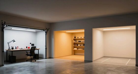 garage lighting scene settings