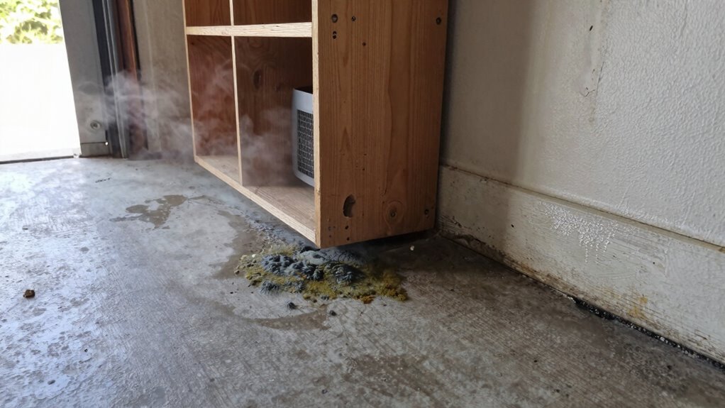 garage moisture and mold prevention