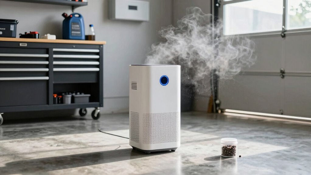 garage odor control solutions