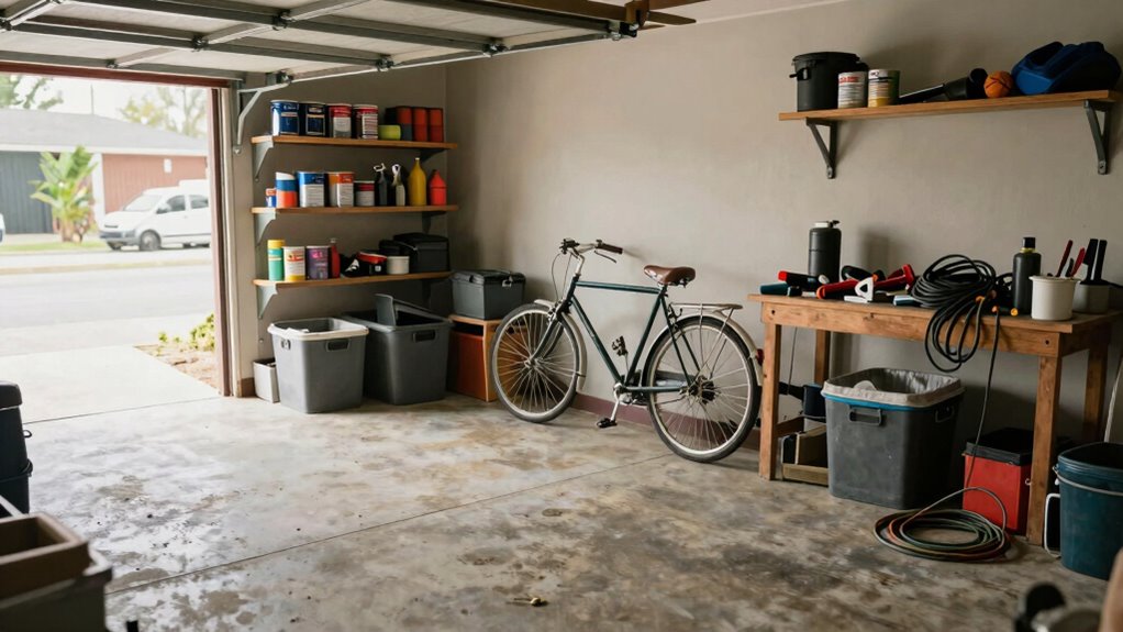 garage organization and storage assessment