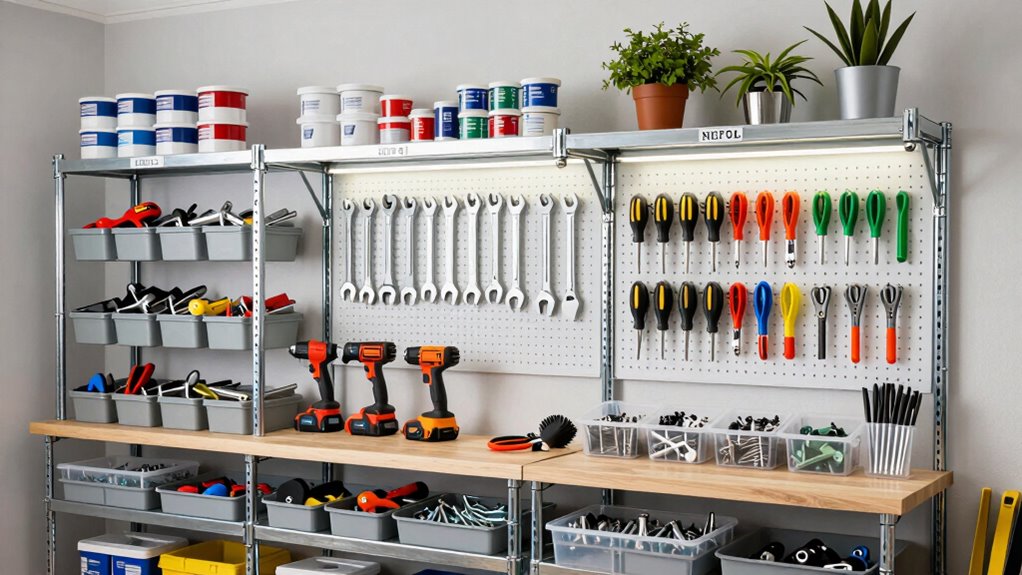 garage organization and storage