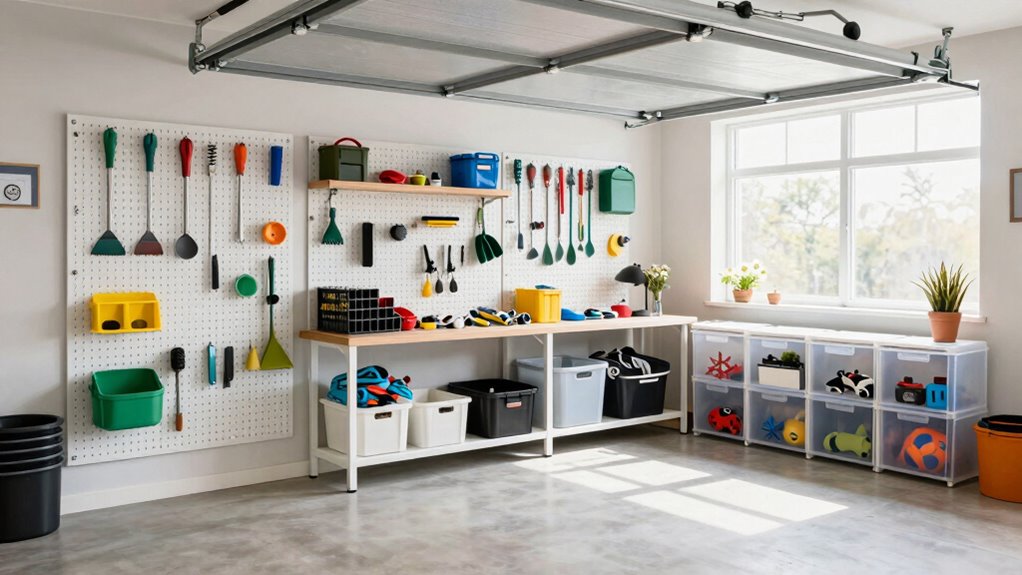 garage organization and zoning