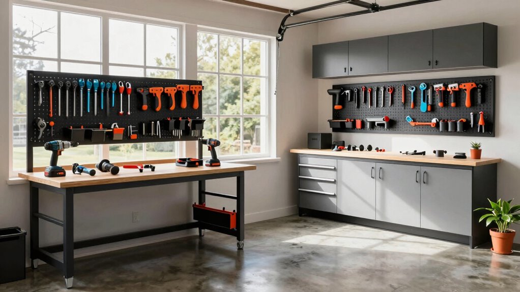 garage organization boosts productivity