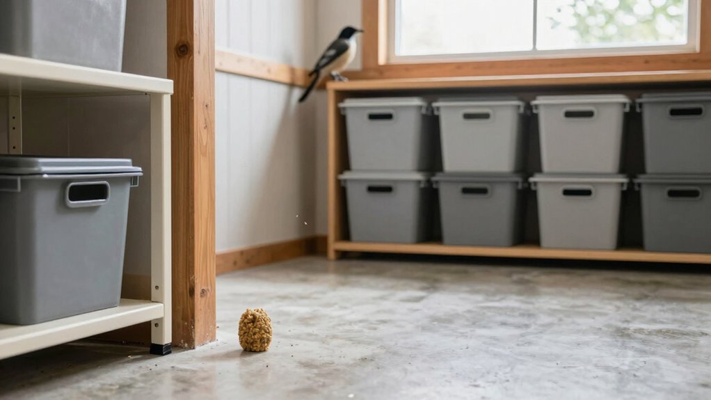 garage organization prevents pests