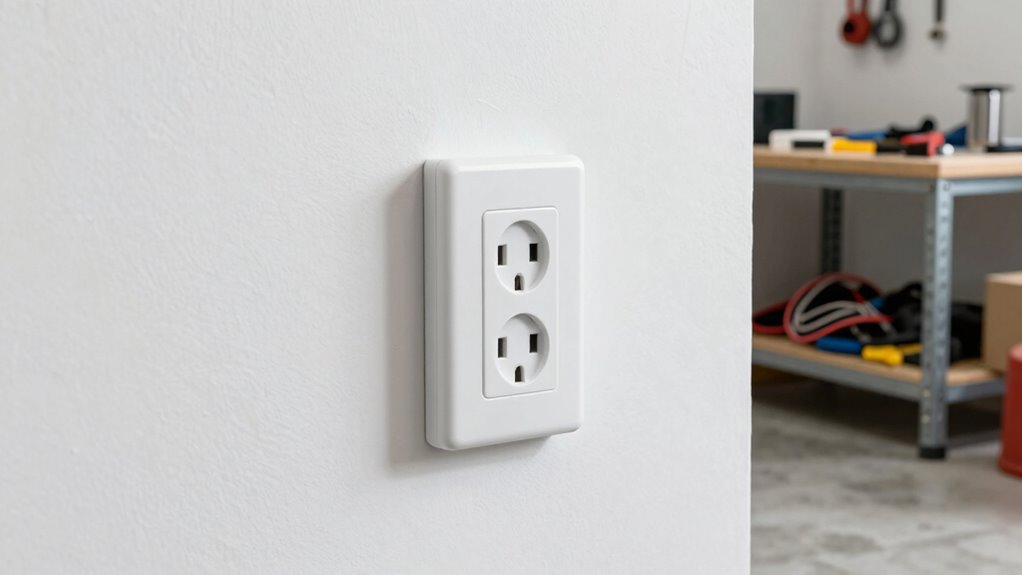garage outlet safety precautions
