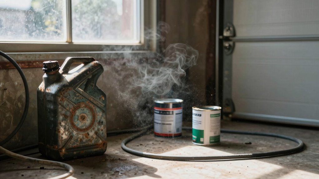 garage pollutants and health risks