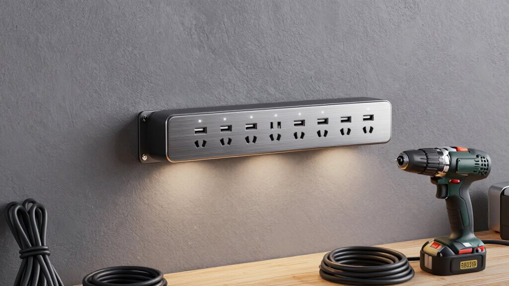 garage power strip considerations