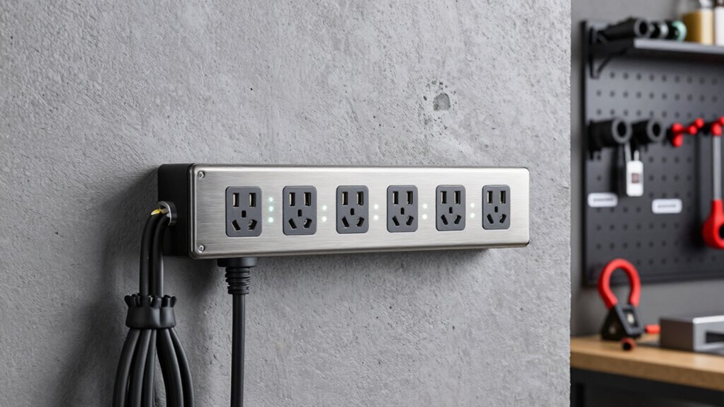 garage power strip considerations