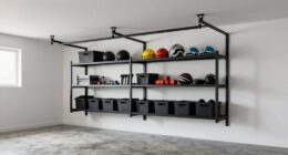 garage racks for low ceilings