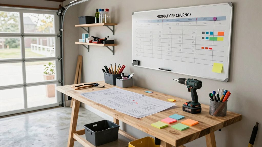 garage remodel timeline planning