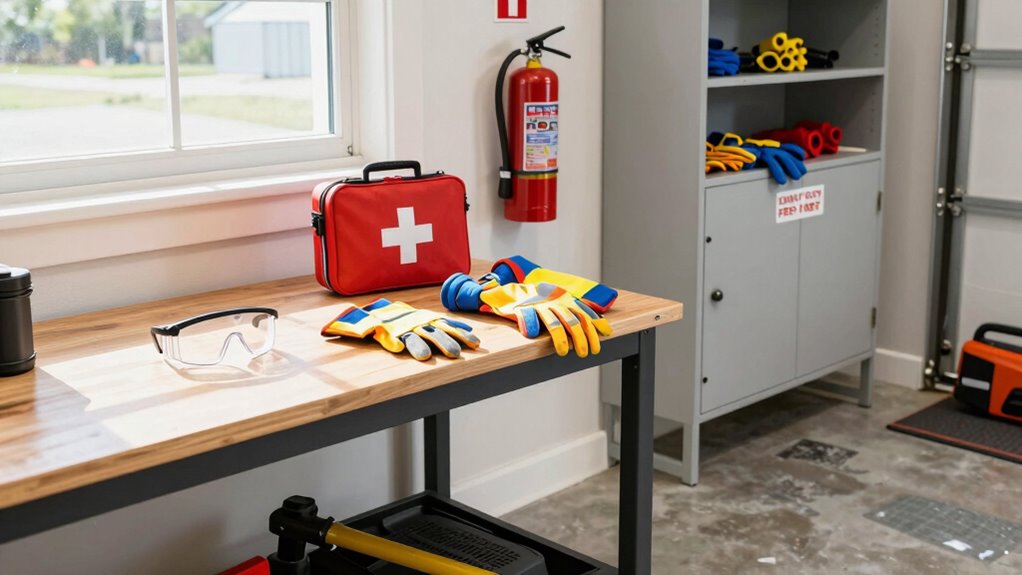 garage safety and organization