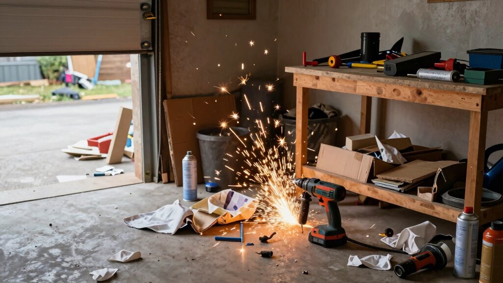 garage safety and proper handling