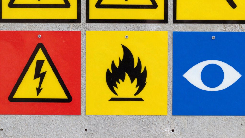 garage safety label awareness