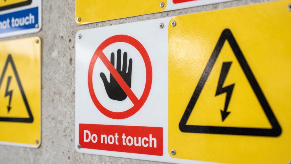 garage safety signage importance