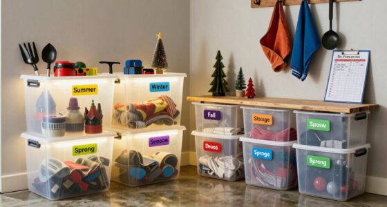 garage seasonal storage organization