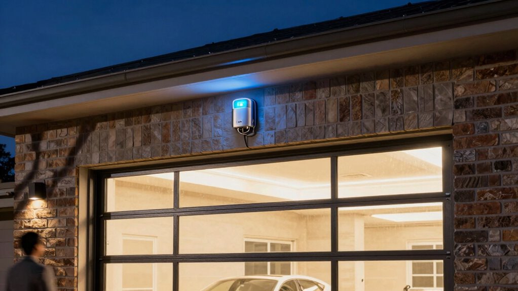 garage security motion alarms