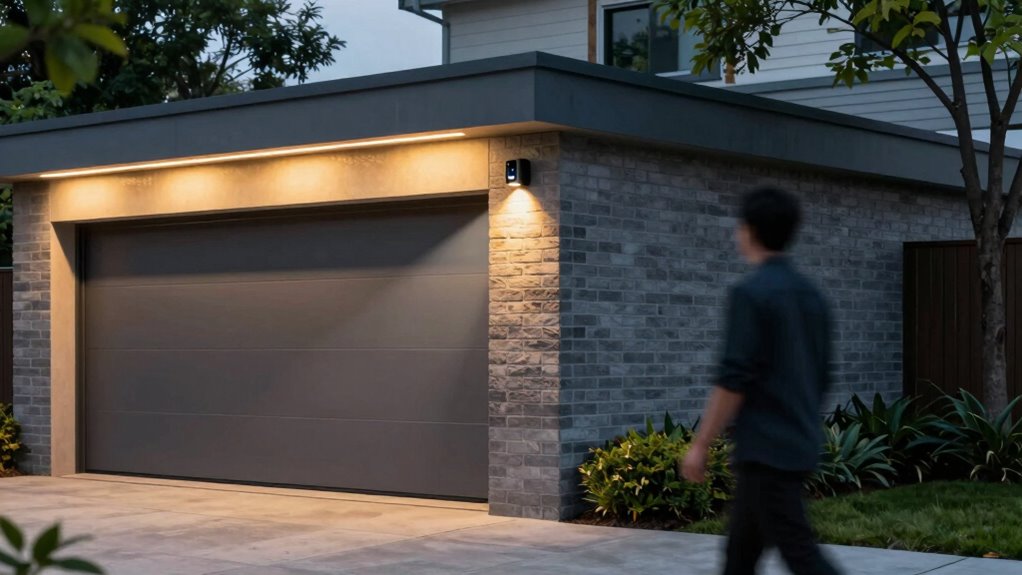 garage security sensor features
