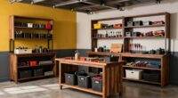 garage shelving and workbench solutions