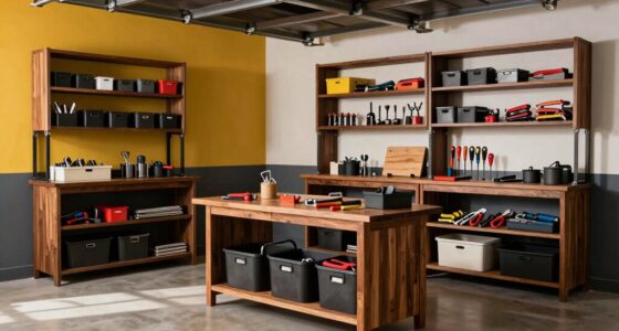 garage shelving and workbench solutions
