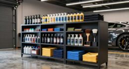 garage shelving for detailing