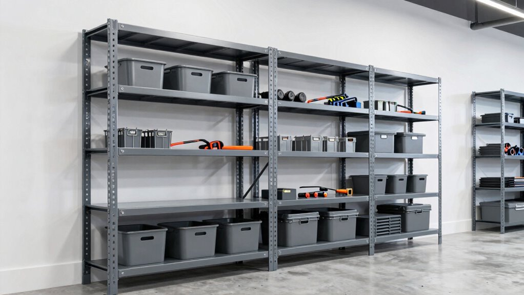 garage shelving safety and durability