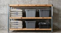 garage shelving weight capacity